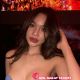 Attractive Malay woman in a blue top. Local Malay girl.