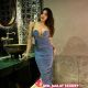 Attractive Malay woman in a blue dress. Local Malay girl.