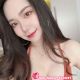 Attractive KL call girl in a red bikini top. KL escort service.