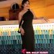 Attractive Malay woman in a black dress.